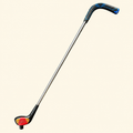 Model 20 full cane side profile on a cream background