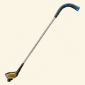 Model 9 full cane side profile on a cream background